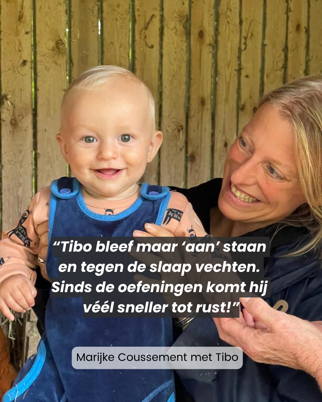 Review van Marijke Coussement met Tibo